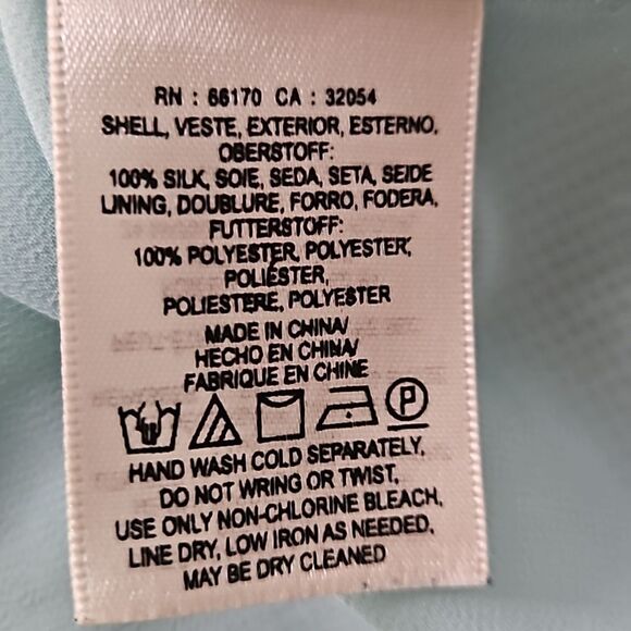 Maeve Oversized Silk Watercolor dress size Small - Picture 10 of 12